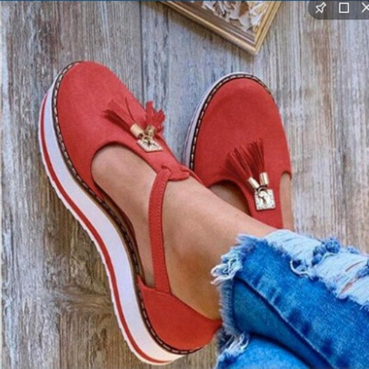 Mina | Sunshine Sandalen mit Quasten für sonnige Urlaubstage
