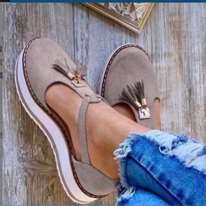Mina | Sunshine Sandalen mit Quasten für sonnige Urlaubstage