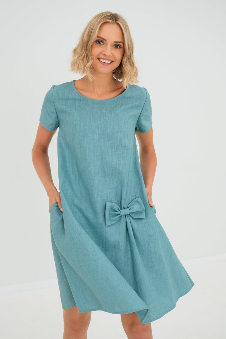 Sommerkleid aus leichtem Leinenstoff – Summer Kiss