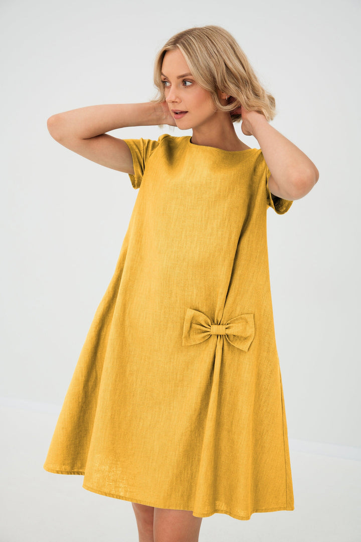 Sommerkleid aus leichtem Leinenstoff – Summer Kiss
