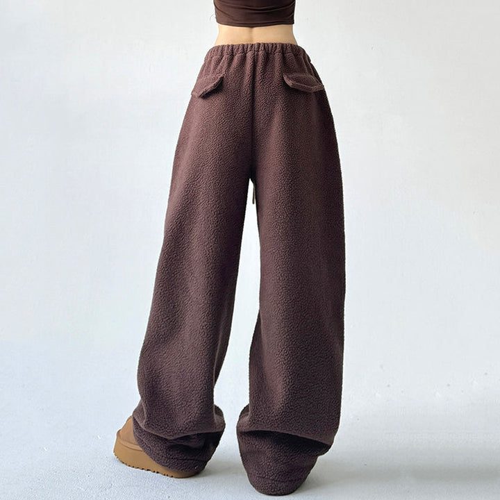 Gemütliche Komfort | Fleece-Hose mit Bündchen und Taschen