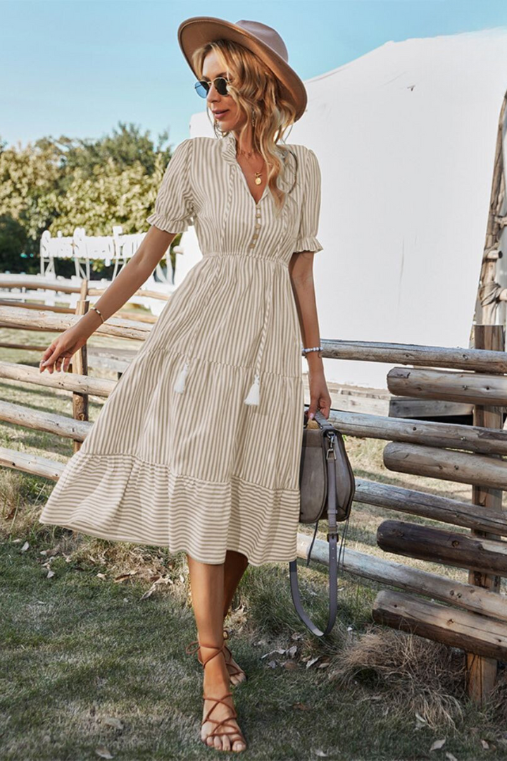 Sara's Sommerkleid für sonnige Tage mit femininer Note