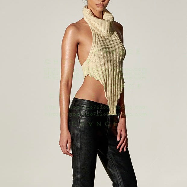 Stricktop mit elegantem Schnitt für sommerliche Outfits