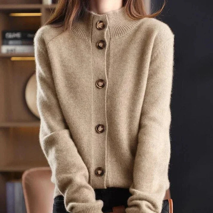 Kristine | Edler Cardigan aus feinem Kaschmir