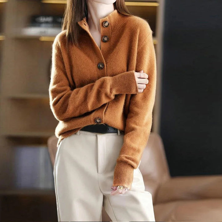 Kristine | Edler Cardigan aus feinem Kaschmir