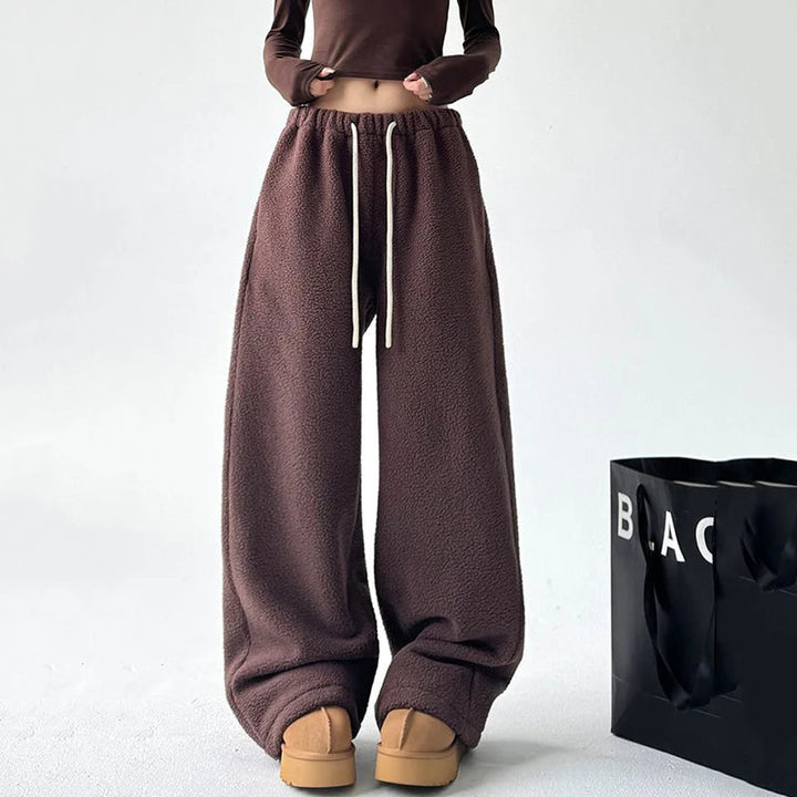 Gemütliche Komfort | Fleece-Hose mit Bündchen und Taschen