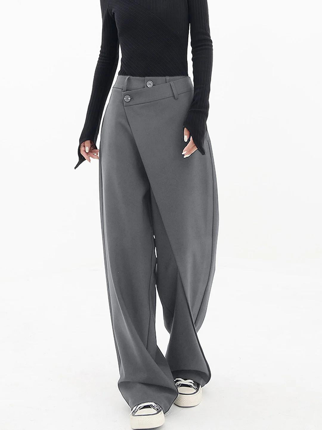 Lena | Asymmetrische Baggyhose mit modernem Look