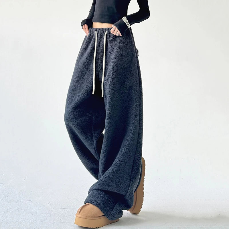 Gemütliche Komfort | Fleece-Hose mit Bündchen und Taschen