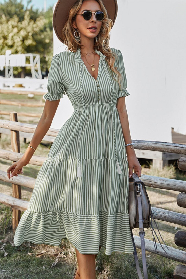 Sara's Sommerkleid für sonnige Tage mit femininer Note