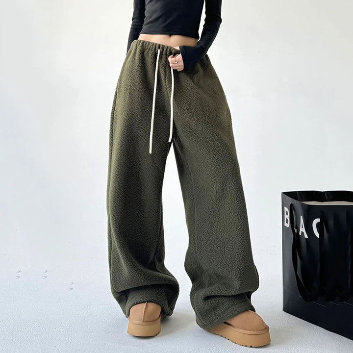 Gemütliche Komfort | Fleece-Hose mit Bündchen und Taschen