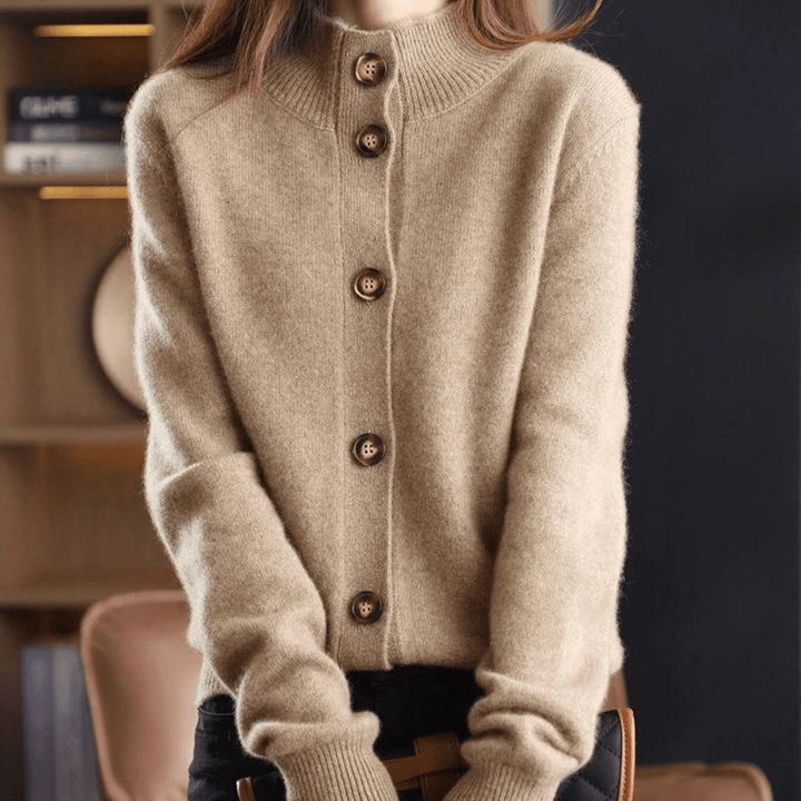 Lena | Strick-Cashmere-Gilet im eleganten Design