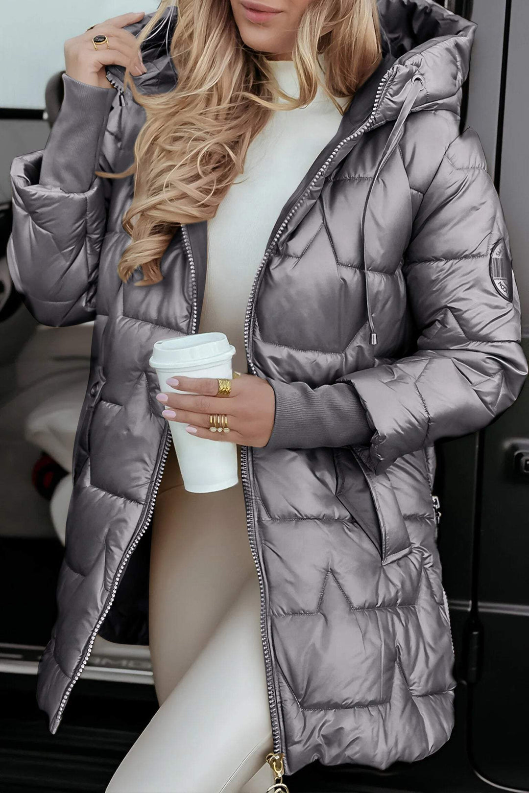 Astrid | Herbstjacke aus Baumwolle im modernen Stil