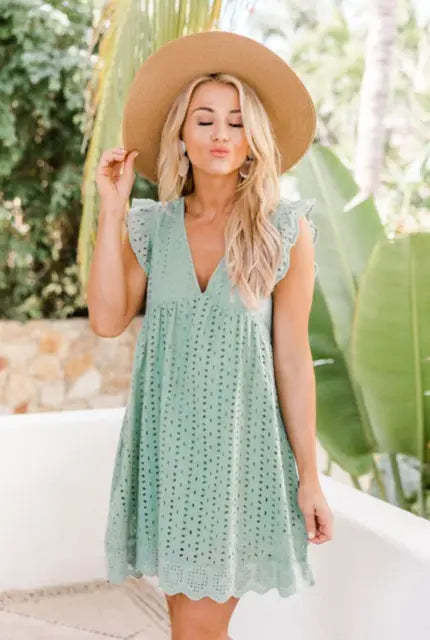 Reinhilda Spitze Haven Kleid für besondere Momente