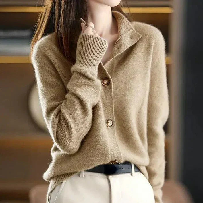 Kristine | Edler Cardigan aus feinem Kaschmir