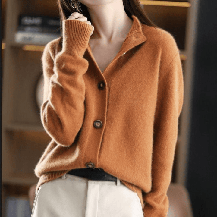 Lena | Strick-Cashmere-Gilet im eleganten Design