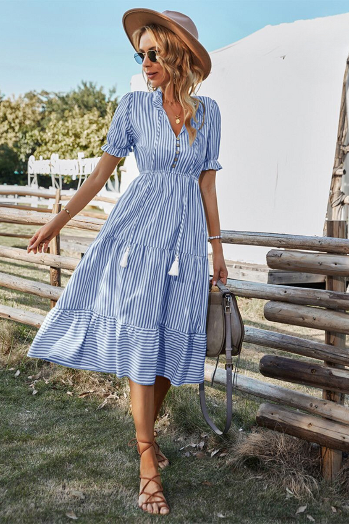 Sara's Sommerkleid für sonnige Tage mit femininer Note