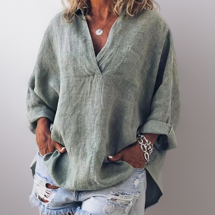 Nora | Stylisches Langarmshirt mit Komfortpassform