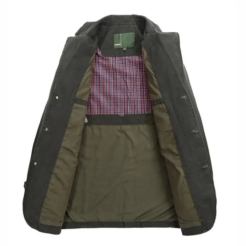 Canvas-Jacke für gemütliche Outdoor-Abenteuer