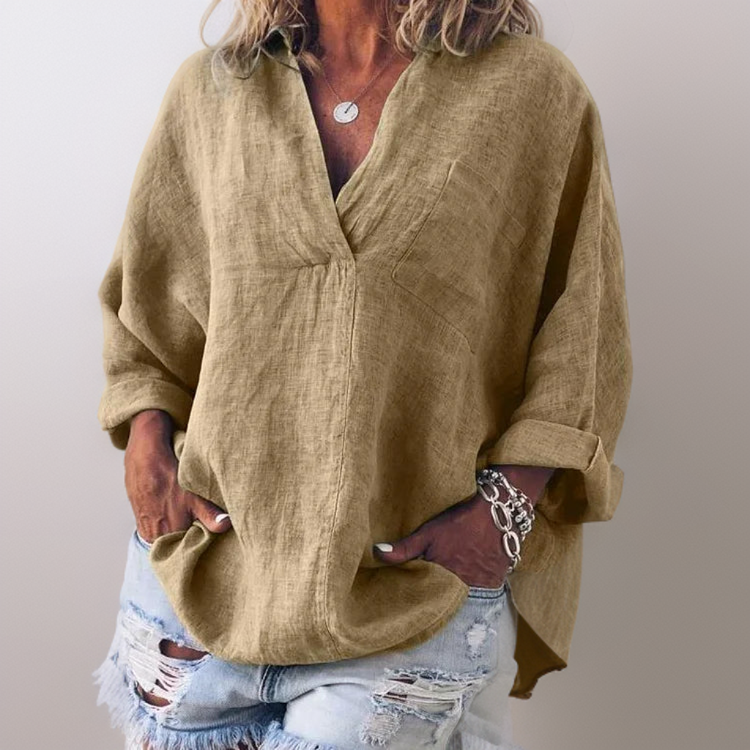 Nora | Stylisches Langarmshirt mit Komfortpassform