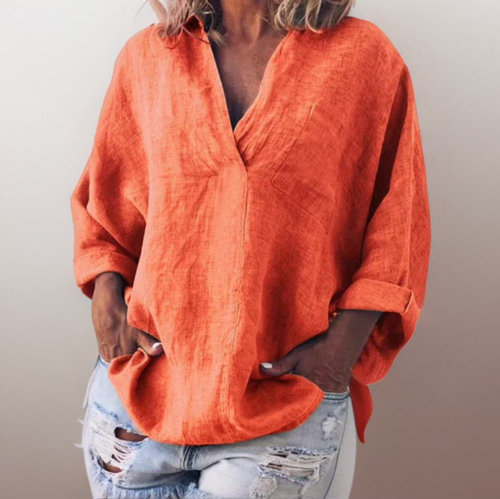 Nora | Stylisches Langarmshirt mit Komfortpassform
