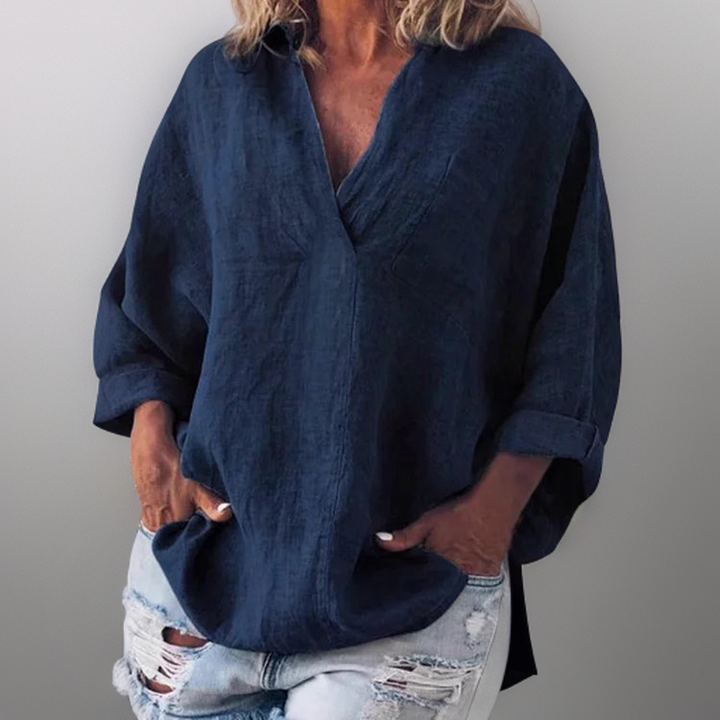 Nora | Stylisches Langarmshirt mit Komfortpassform