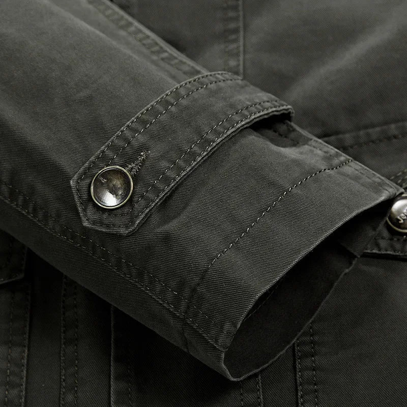 Canvas-Jacke für gemütliche Outdoor-Abenteuer