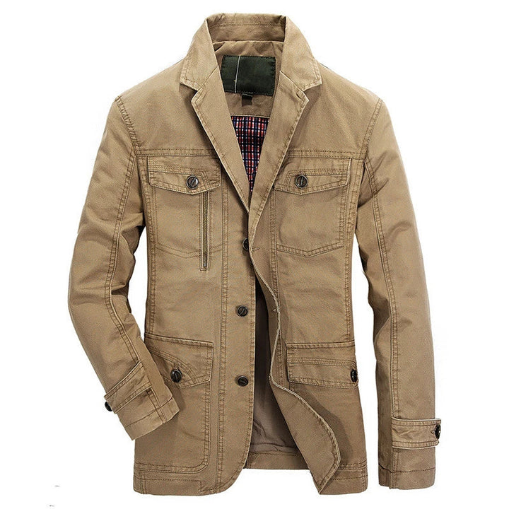 Canvas-Jacke für gemütliche Outdoor-Abenteuer