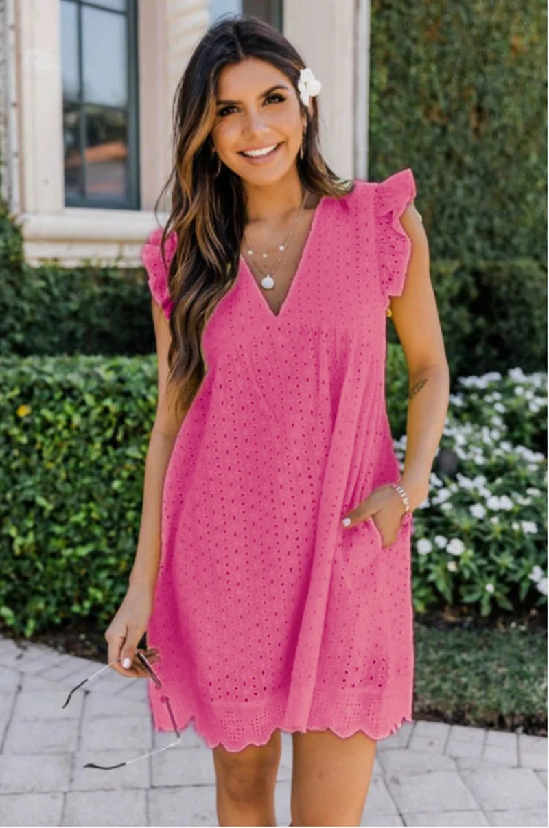 Reinhilda Spitze Haven Kleid für besondere Momente