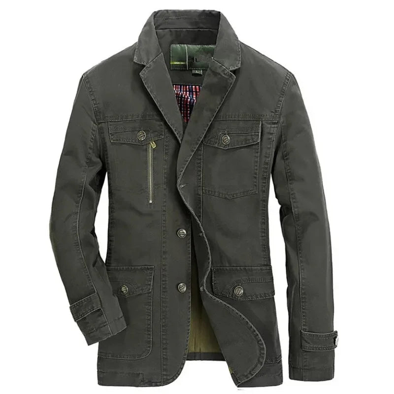 Canvas-Jacke für gemütliche Outdoor-Abenteuer
