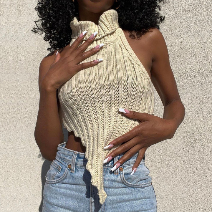 Stricktop mit elegantem Schnitt für sommerliche Outfits