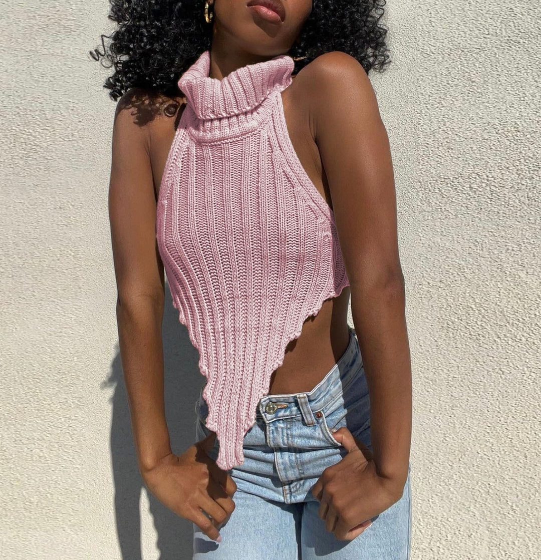 Stricktop mit elegantem Schnitt für sommerliche Outfits