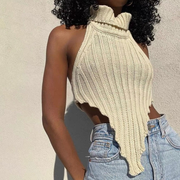 Stricktop mit elegantem Schnitt für sommerliche Outfits