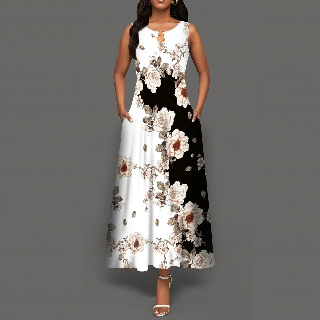 Amara | Kleid mit romantischem Blumendruck