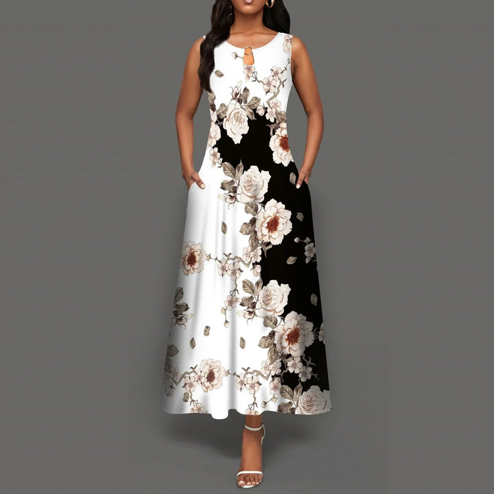 Amara | Kleid mit romantischem Blumendruck