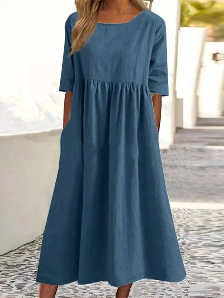Noralyn | Bequemes Freizeitkleid mit lässigem Stil