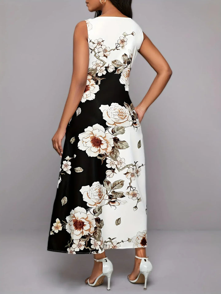 Amara | Kleid mit romantischem Blumendruck