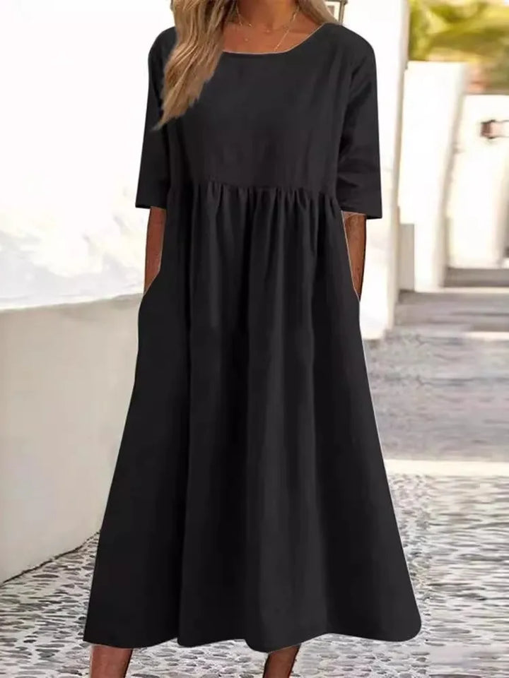 Noralyn | Bequemes Freizeitkleid mit lässigem Stil