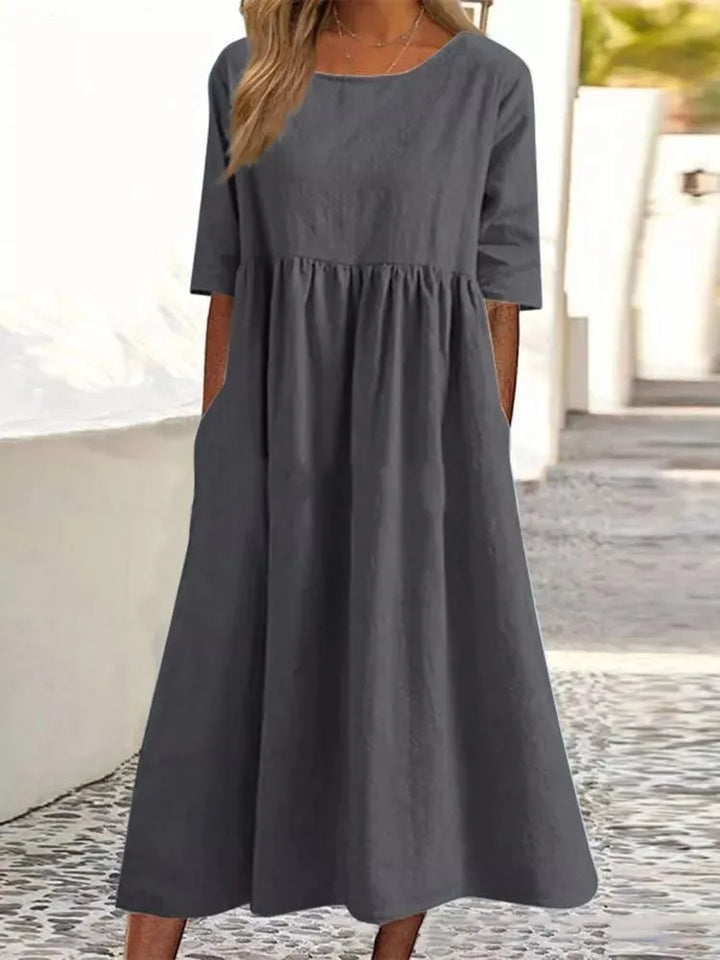 Noralyn | Bequemes Freizeitkleid mit lässigem Stil