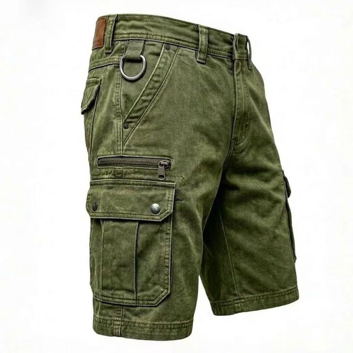 Nico | Denim Cargo Shorts Herren Zeitlos