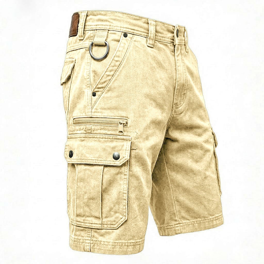 Nico | Denim Cargo Shorts Herren Zeitlos