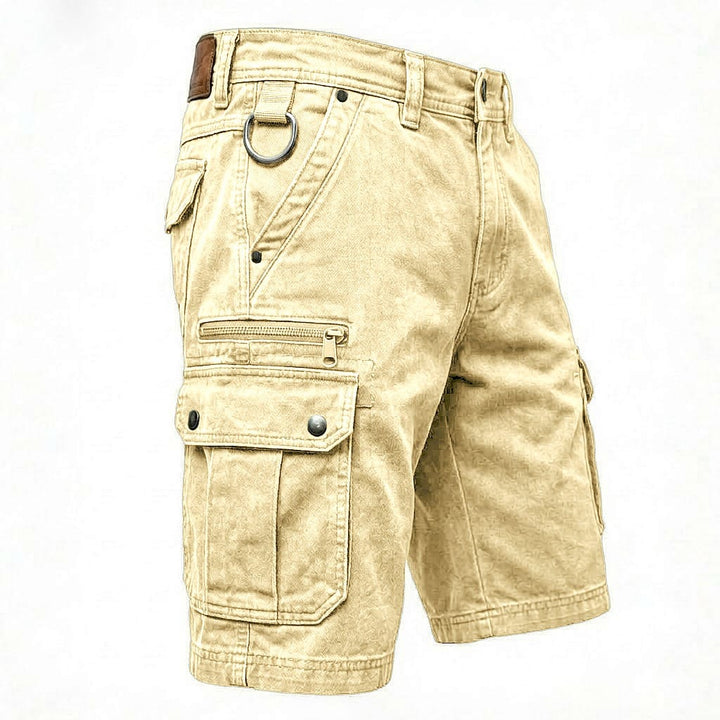 Nico | Denim Cargo Shorts Herren Zeitlos
