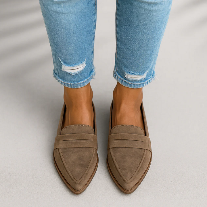 Claudia | Orthopädische Leder-Mokassins Premium Edition