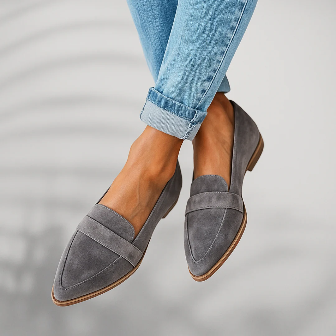 Claudia | Orthopädische Leder-Mokassins Premium Edition