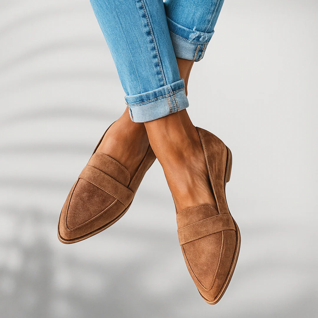 Claudia | Orthopädische Leder-Mokassins Premium Edition