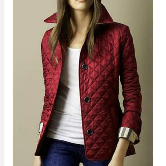 Cheryl  |  Die elegante schlanke Seiden-Baumwoll-Jacke