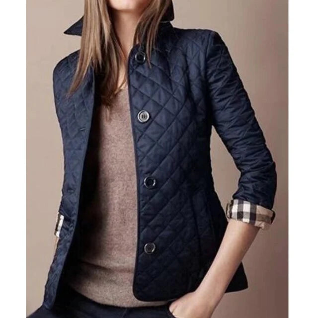 Cheryl  |  Die elegante schlanke Seiden-Baumwoll-Jacke