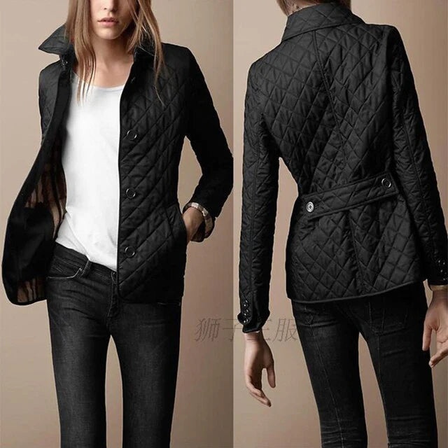 Cheryl  |  Die elegante schlanke Seiden-Baumwoll-Jacke