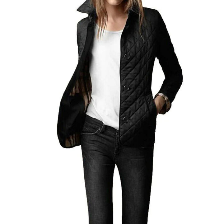 Cheryl  |  Die elegante schlanke Seiden-Baumwoll-Jacke