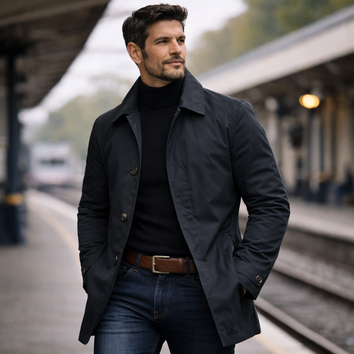 Leon | Eleganter Herrenmantel mit modernem Schnitt