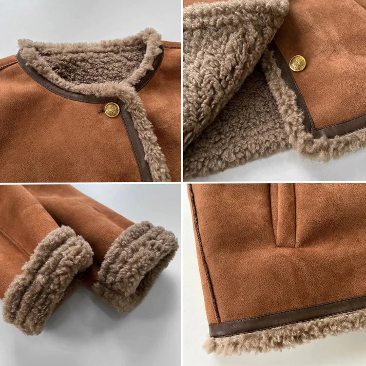 Lilian-Thouram | Jacke Mit Sherpa-Besatz
